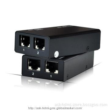 60M HDMI Extender by double  cat5/6 1080p